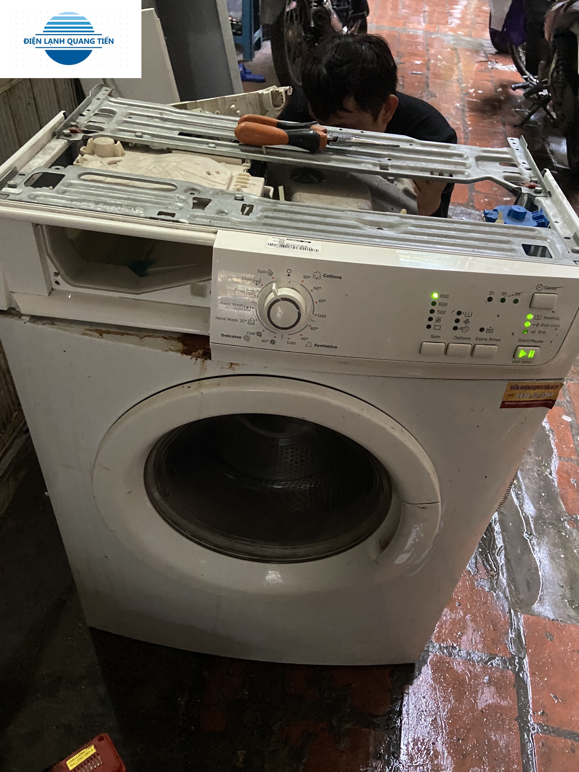 Thu mua máy giặt cũ hỏng hóc