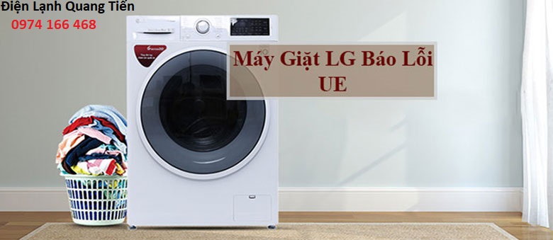 máy giặt LG báo lỗi UE