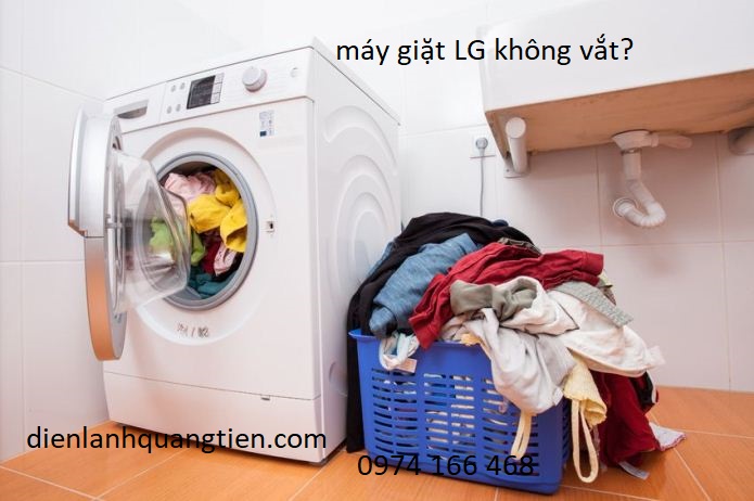 máy giặt lg quá nhều quần áo
