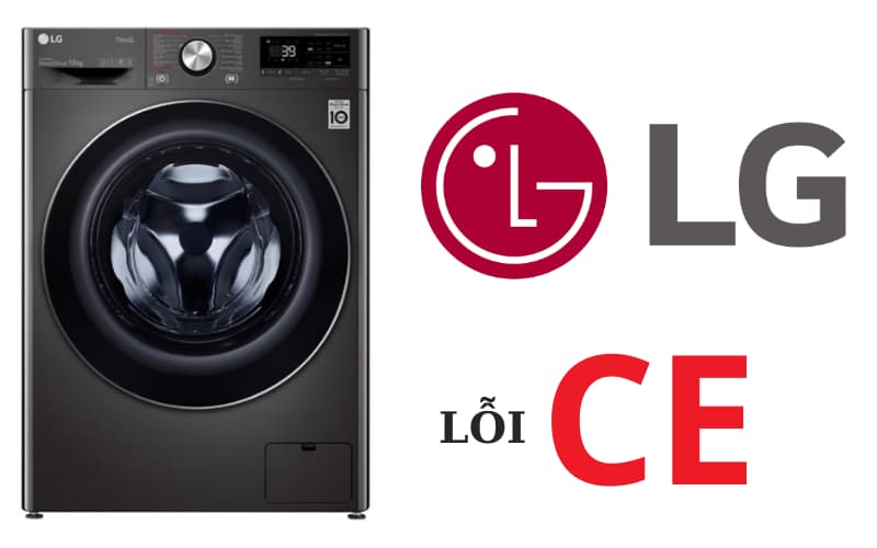 lỗi CE trên máy giặt LG