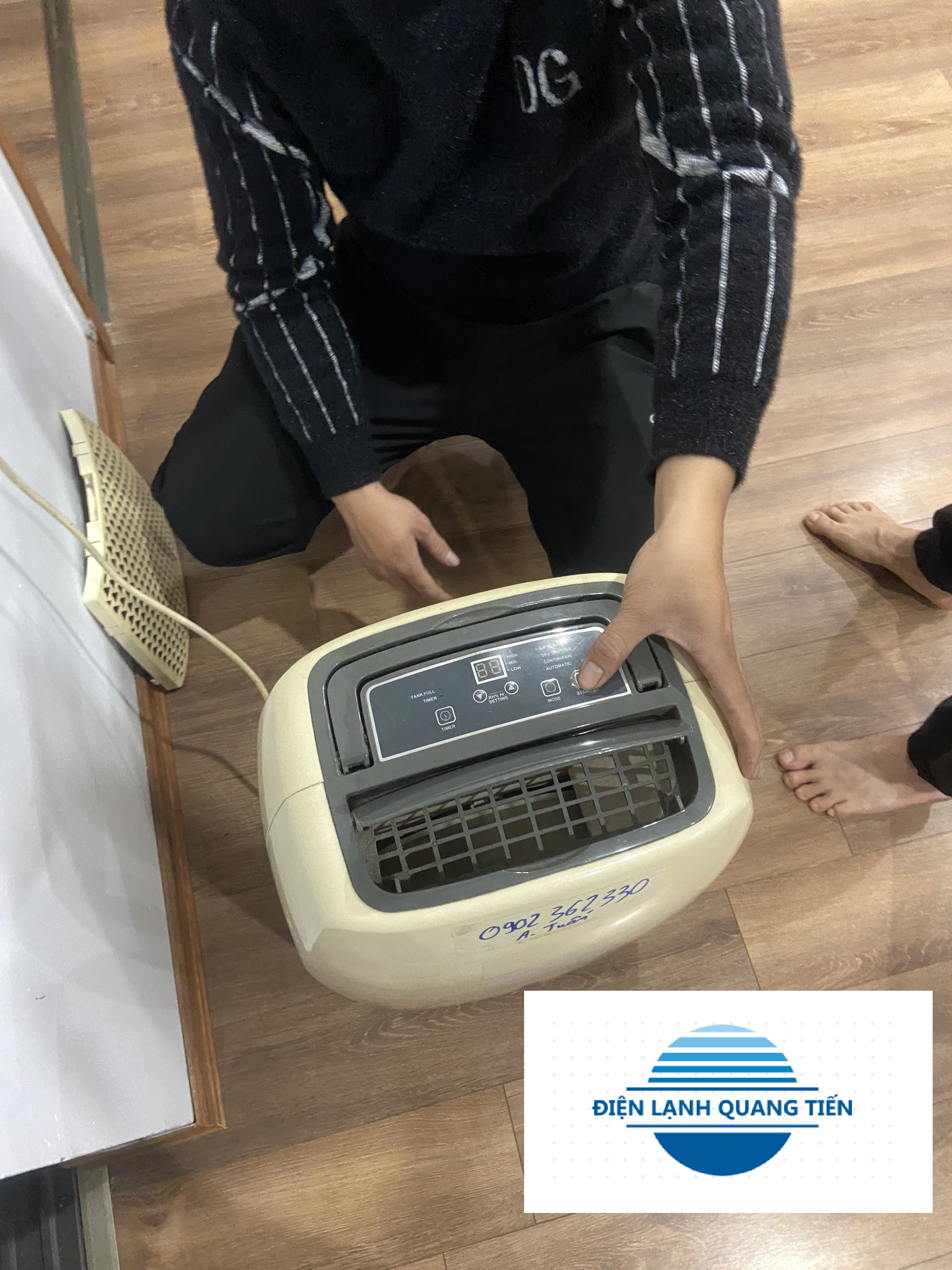 Sửa chữa máy hút ẩm